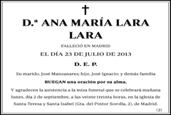 Ana María Lara Lara